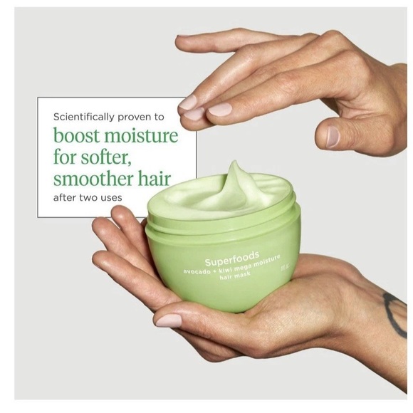 Briogeo Superfoods Avocado + Kiwi Mega Moisture Hair Mask: 8oz/240ml - Picture 2 of 4